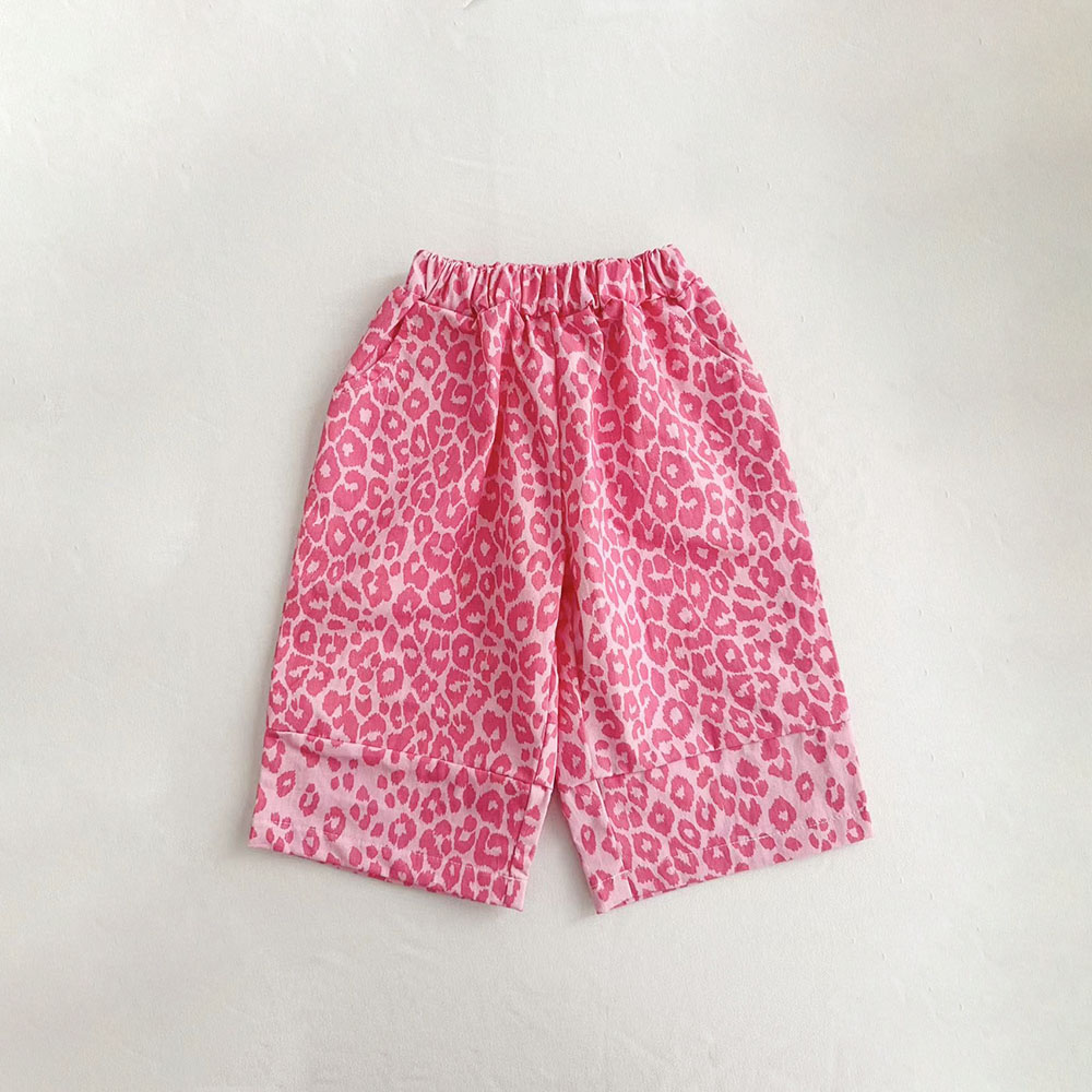 Baby & Kids Leopard Print Casual Pants