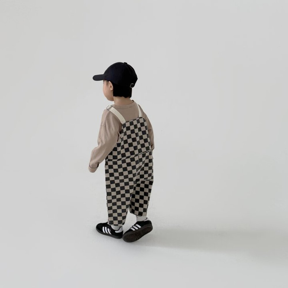 Baby & Kids Check Overalls