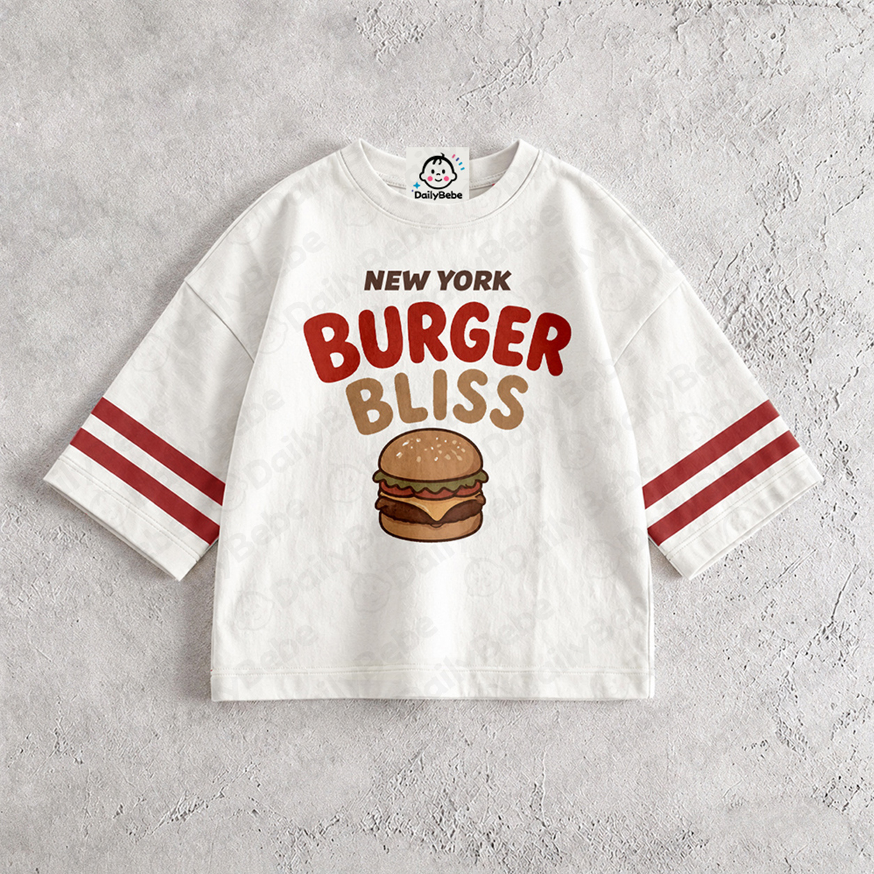 NEW YORK BUGER BLISS Baby & Kids T-Shirt (6M-12Y)