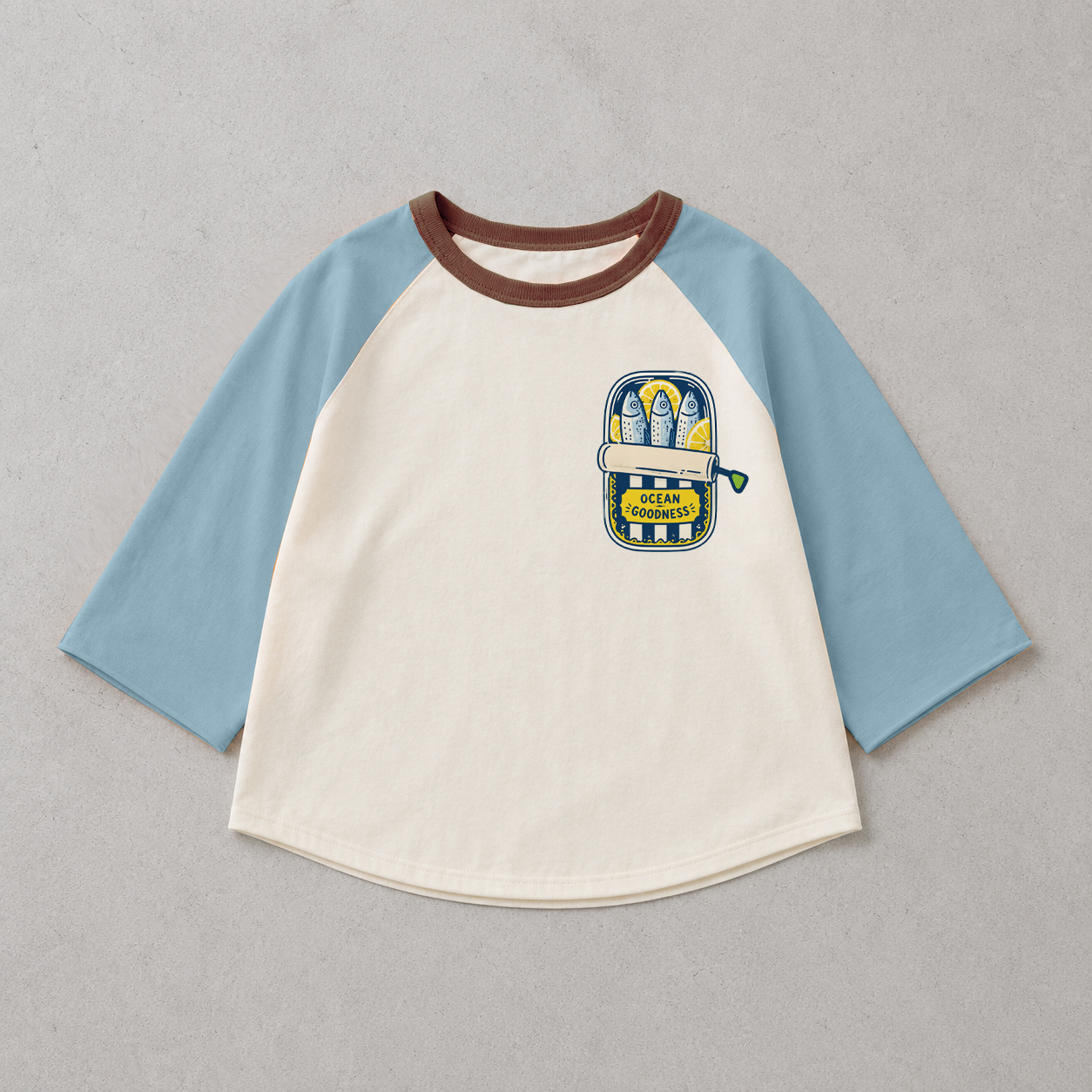 Baby & Kids Sardines Color Blocking Tee
