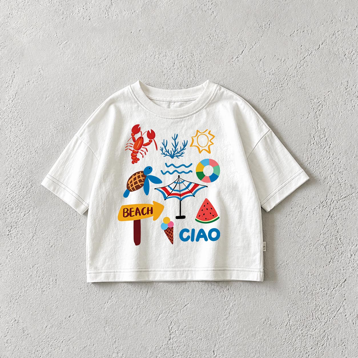 I DON'T WANT TO GO HOME Baby & Kids Print T-Shirt (6M-12Y)