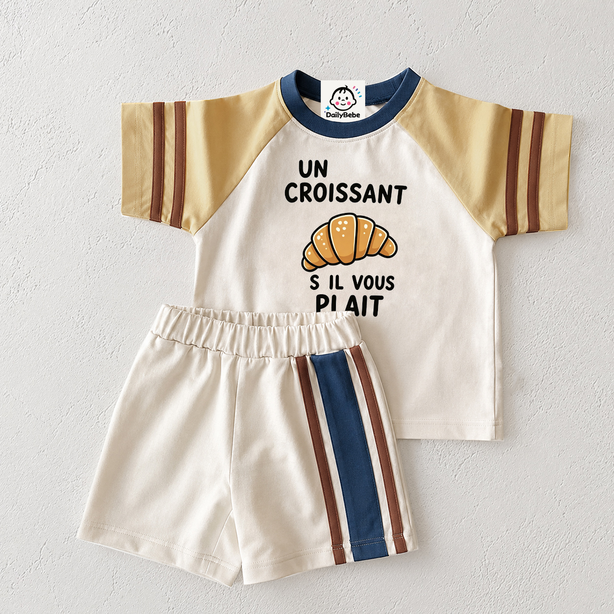 UN CROISSANT S IL VOUS PLAIT Baby & Kids Croissant Retro Set 