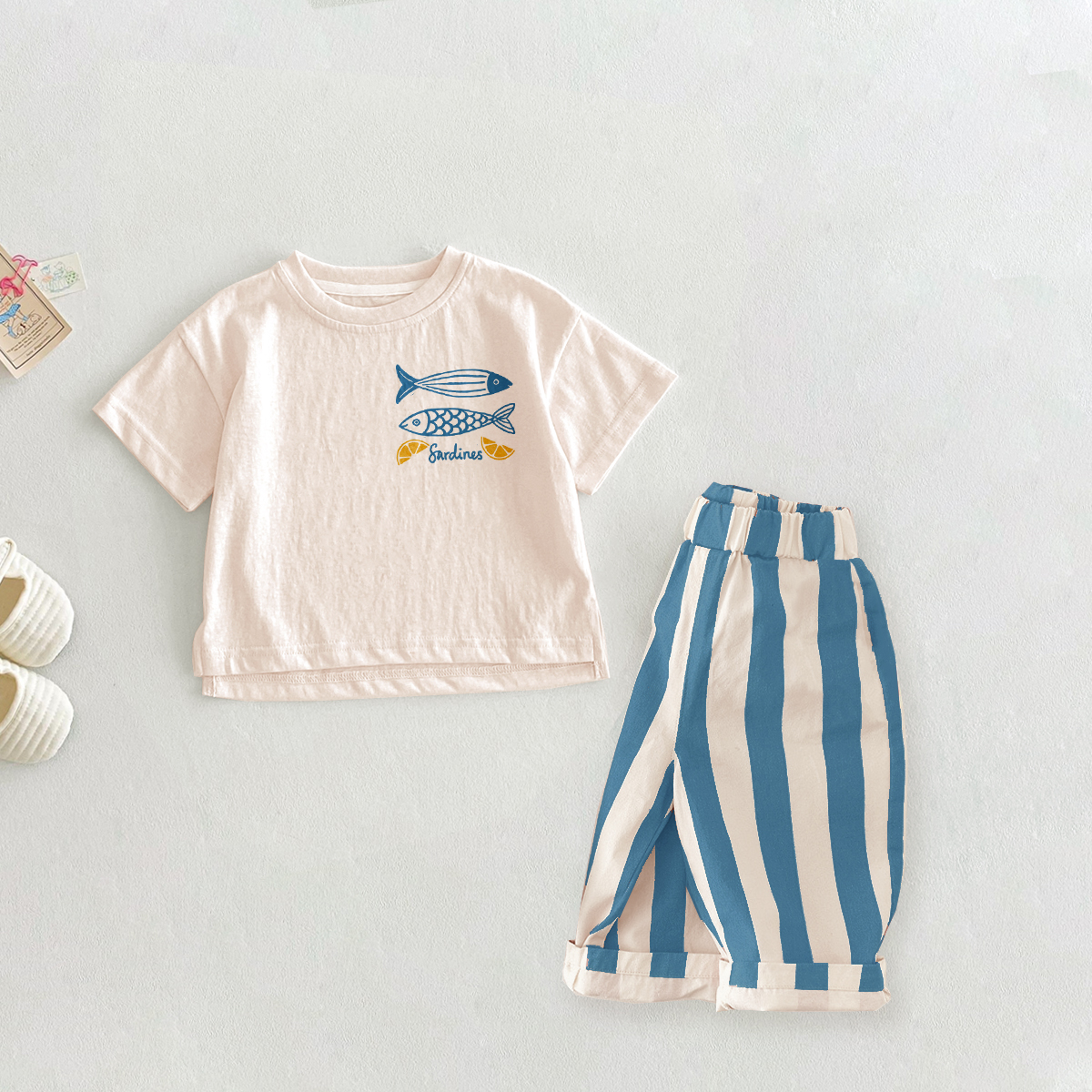 SARDINES  Baby Toddler 2 Piece Set