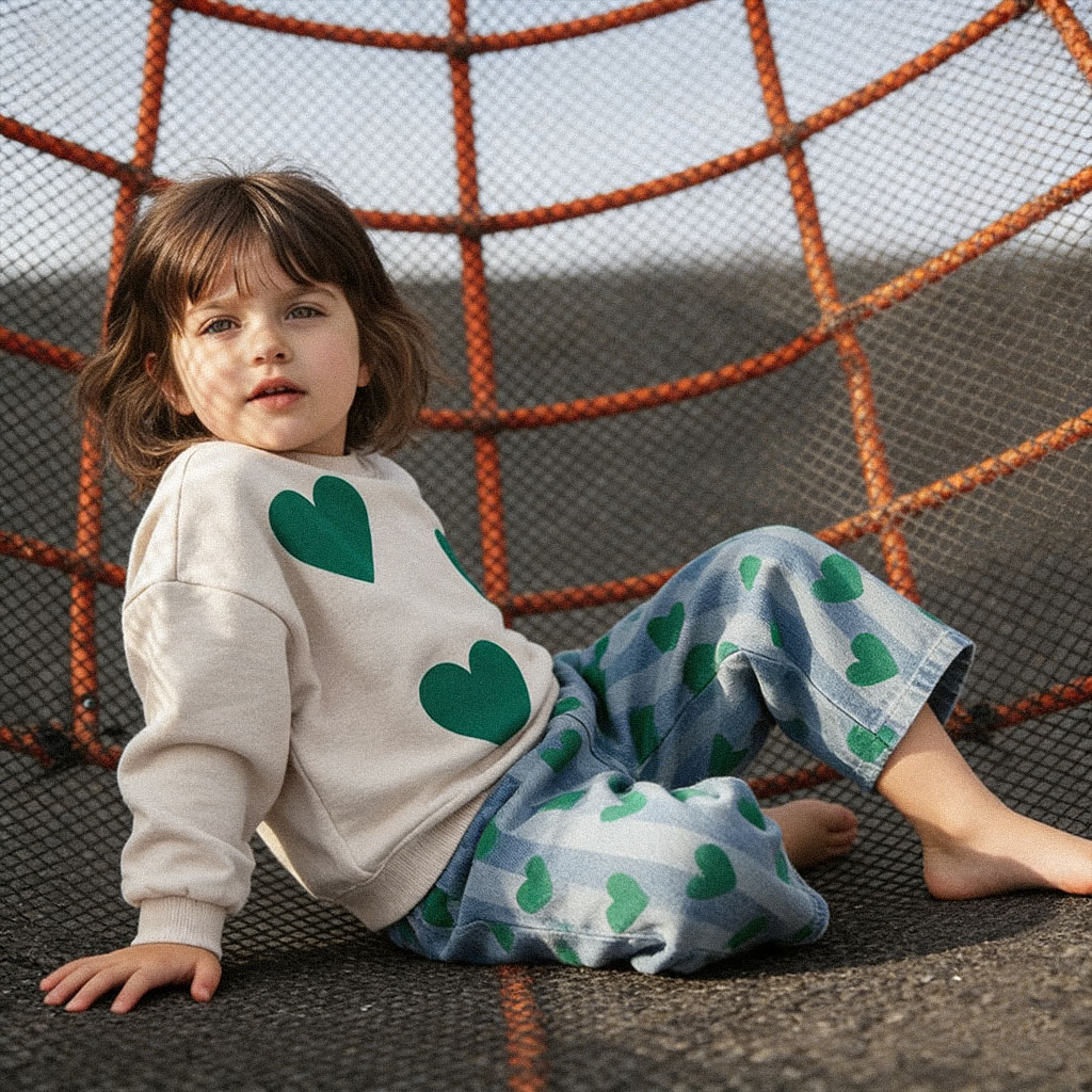 Baby & Kids Heart Sweatshirt