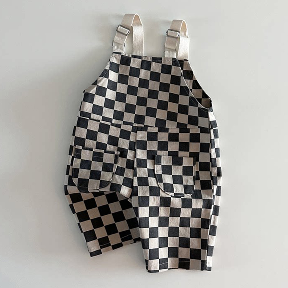 Baby & Kids Check Overalls