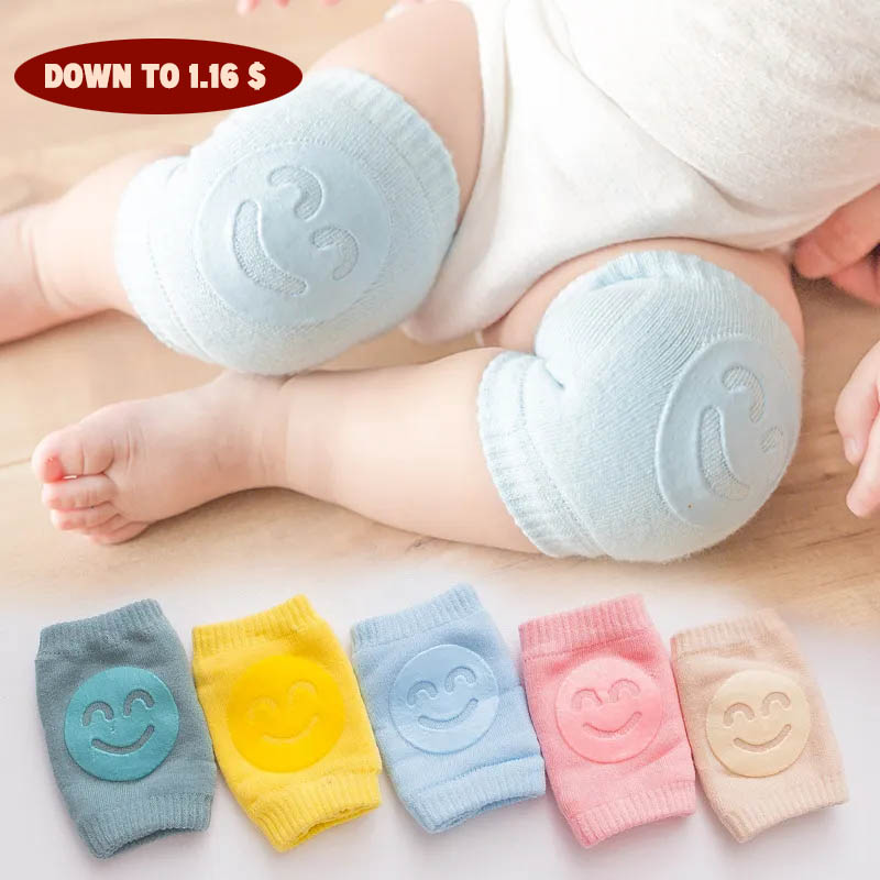 Baby Toddler Smiley Non-Slip Knee Pads