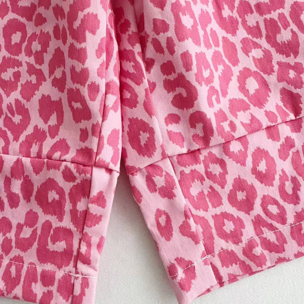 Baby & Kids Leopard Print Casual Pants