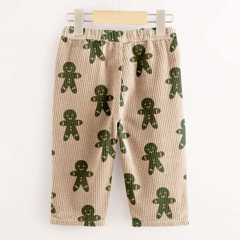 Baby & Kids Gingerbread Man Corduroy Pants