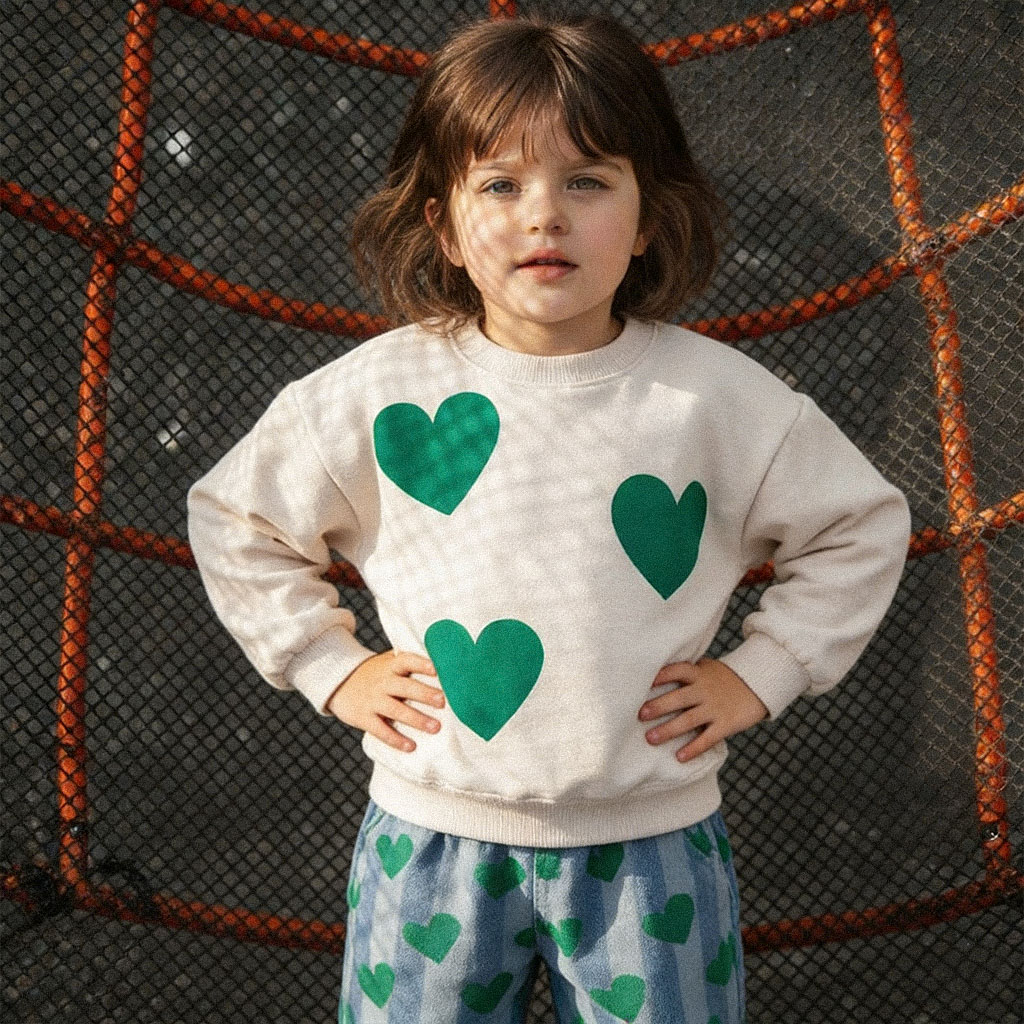 Baby & Kids Heart Sweatshirt