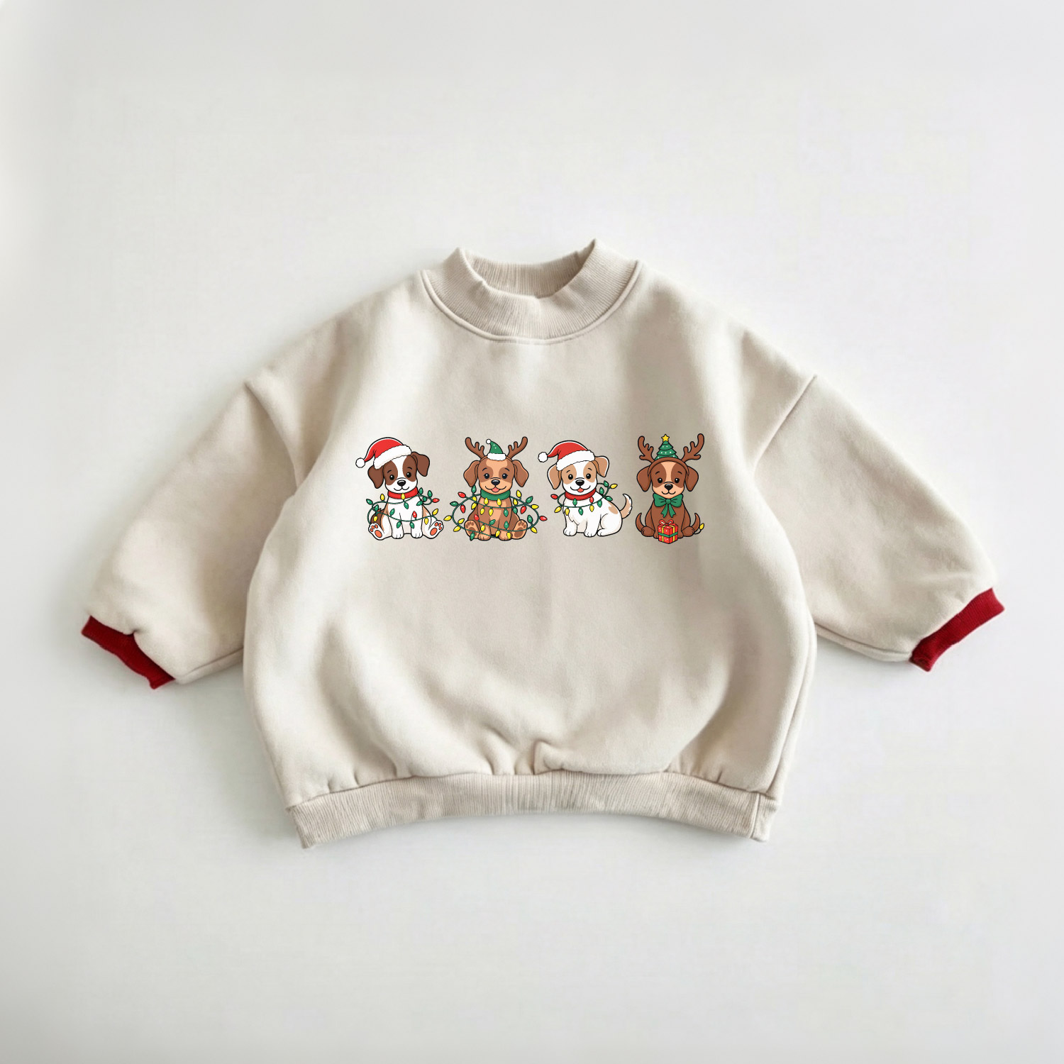 Baby Toddler Christmas Dog Sweatshirt
