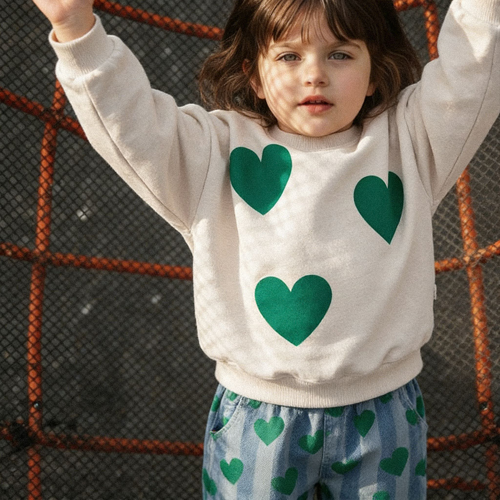 Baby & Kids Heart Sweatshirt