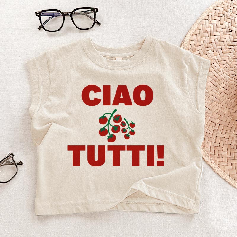 CIAO TUTTI Baby Tomato Tank Top