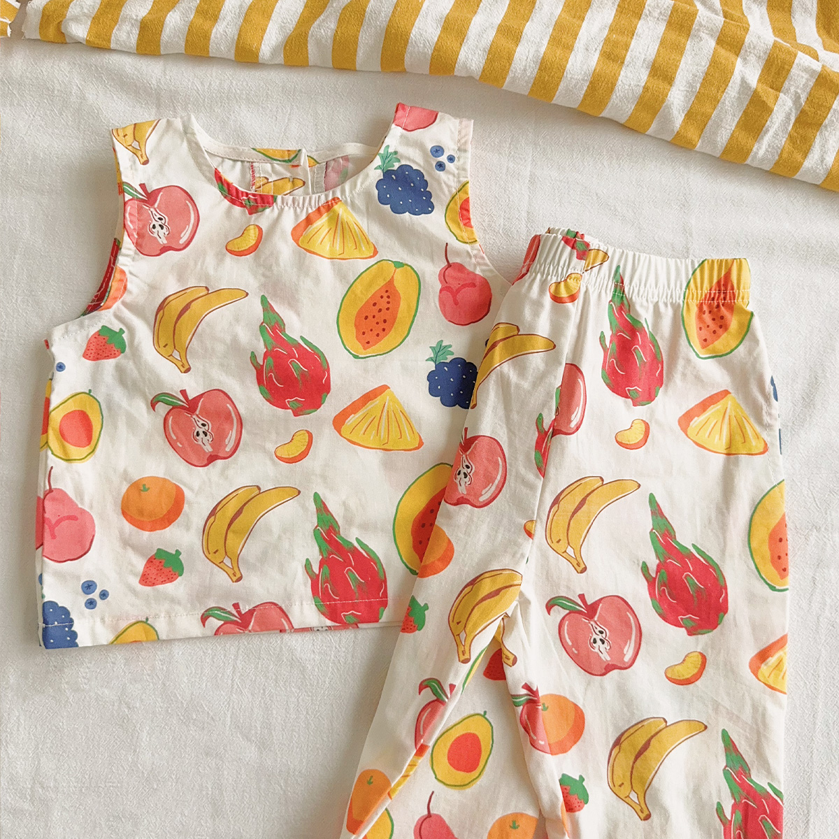 Baby Toddler 2-Piece Fruit Pattern Set