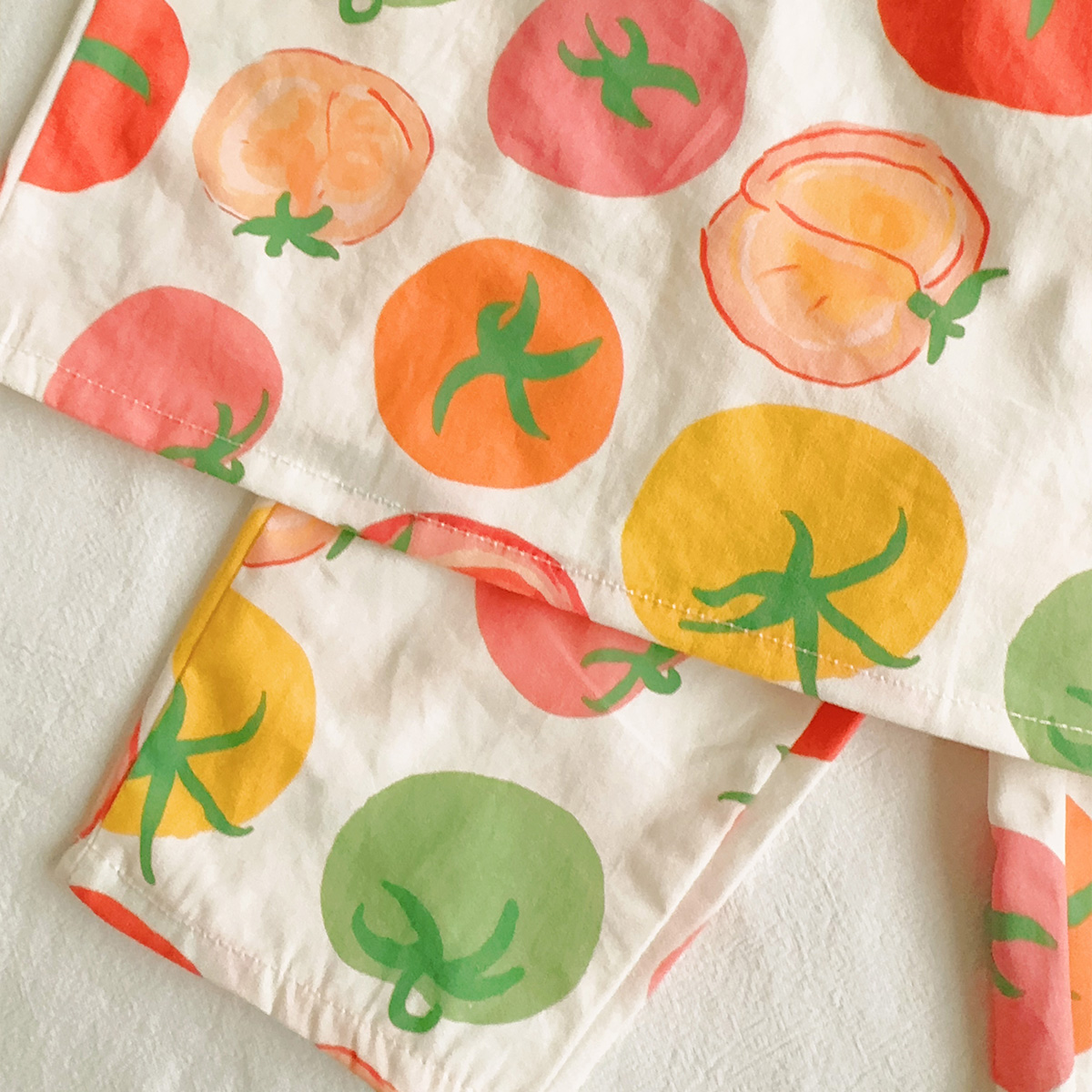 Baby Toddler 2-Piece Colorful Tomatoes Set