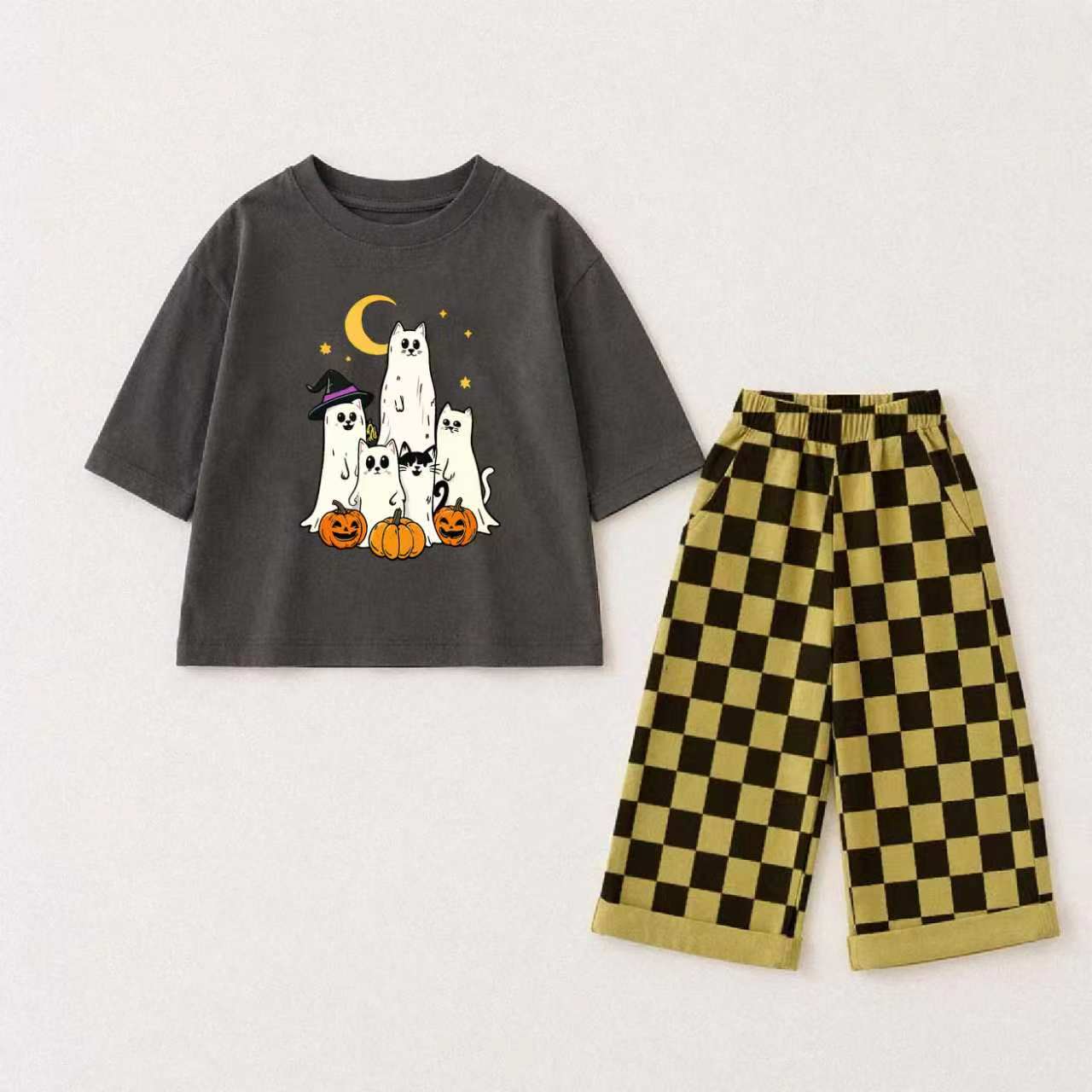 Baby & Kids Ghost Checkerboard 2 Piece Set
