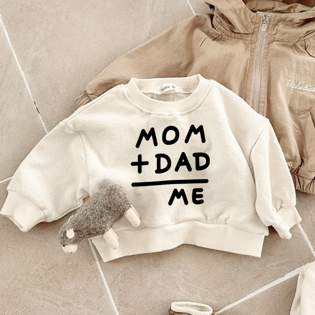 MOM+DAD=ME Baby Toddler Sweatshirt
