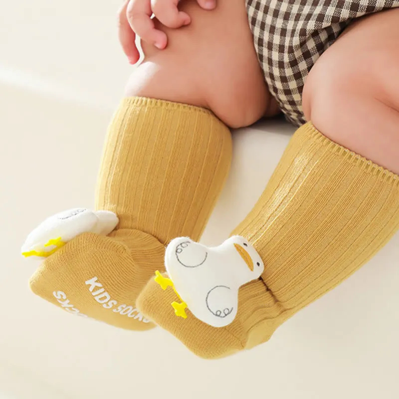 Baby 3D Animal Ribbed Floor Socks