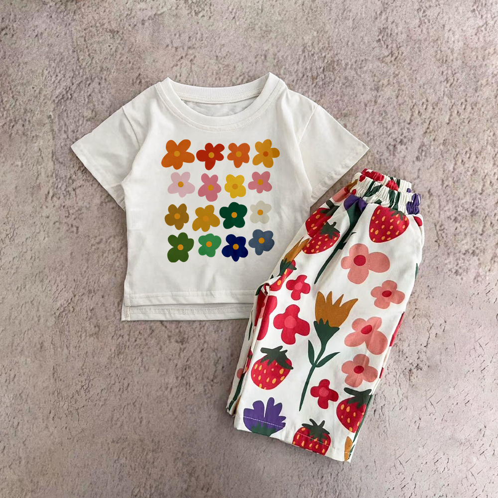 Baby Toddler Alphabet 2-Piece Sweatshirt Set