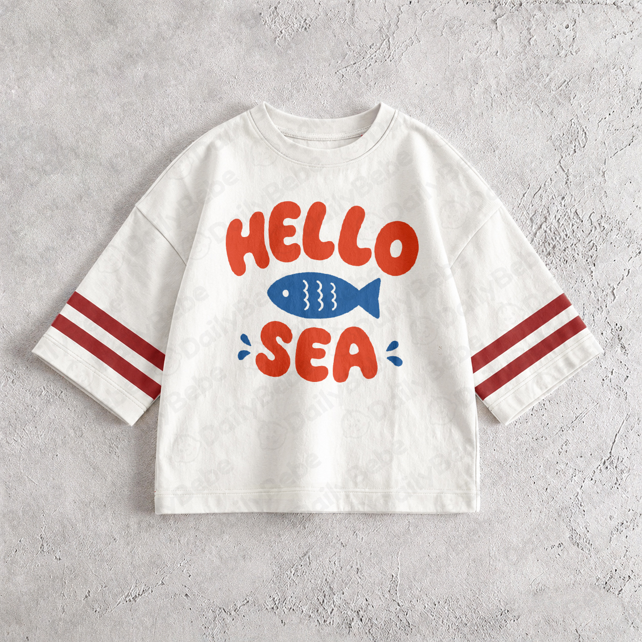 HELLO SEA Baby & Kids Sardines T-Shirt (6M-12Y)