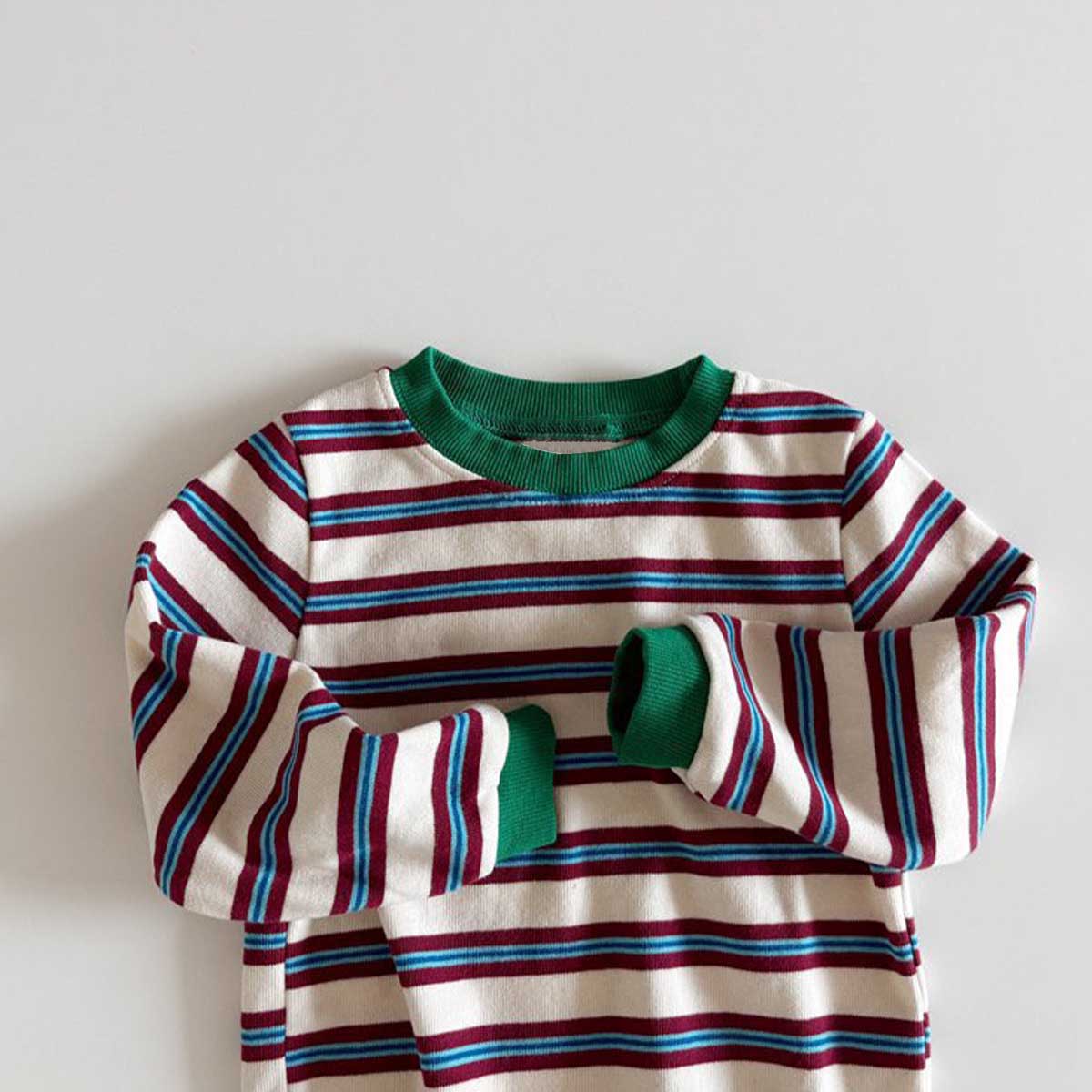 Kid Baby Striped T-shirt and Casual Pants Set