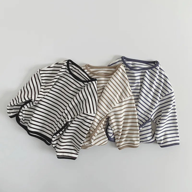 Toddler Stripe Simple Base Layer T-Shirt
