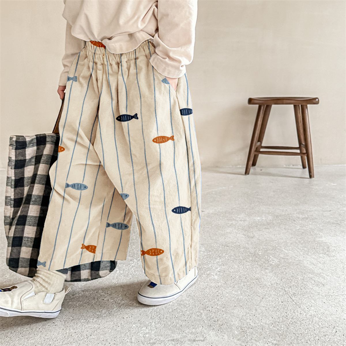 Baby & Kids Sardines Stripe Pants
