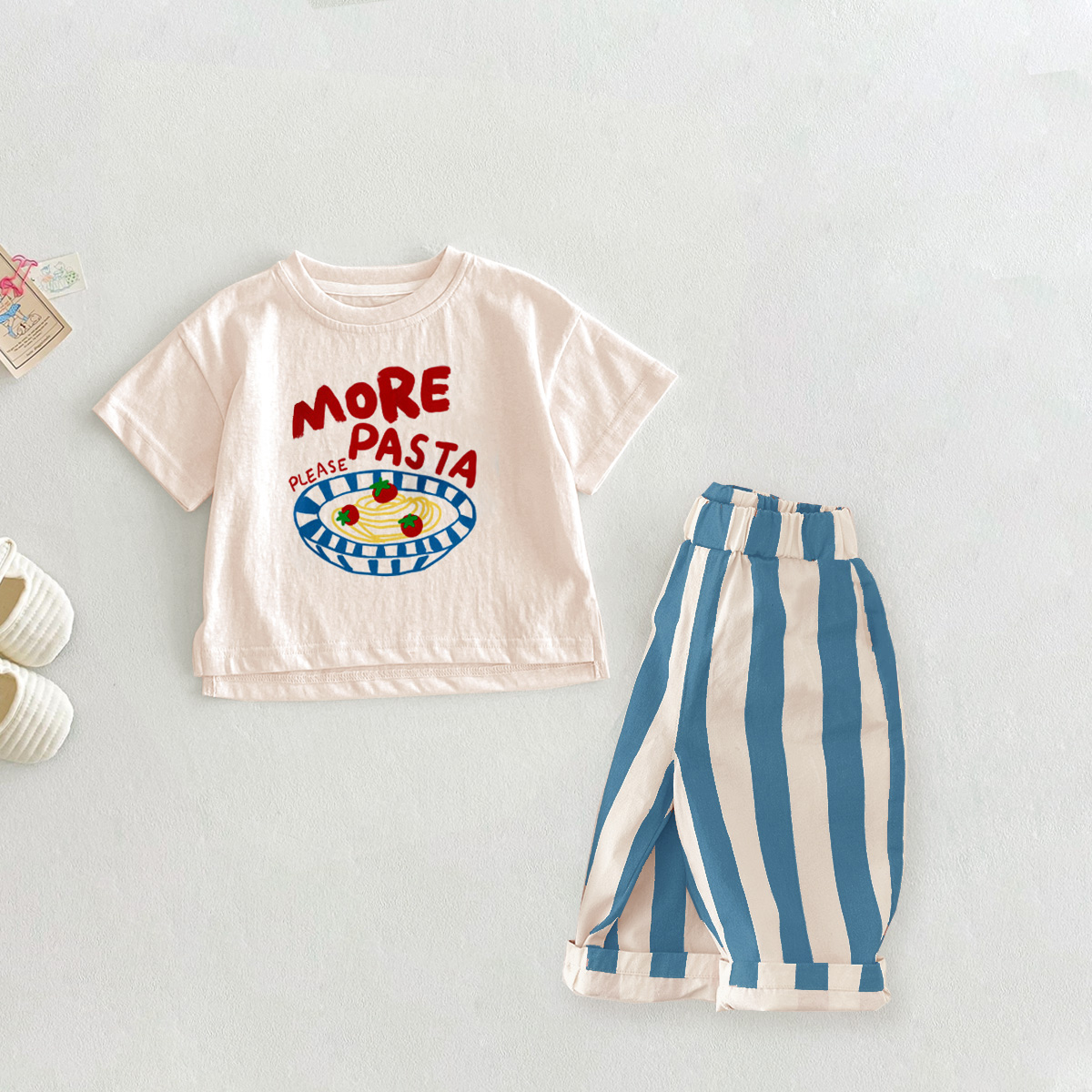 MORE PASTA PLEASE Baby 2 Piece Pasta Set