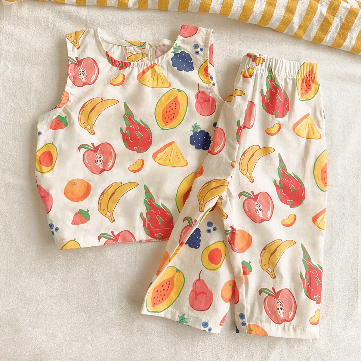 Baby Toddler 2-Piece Fruit Pattern Set