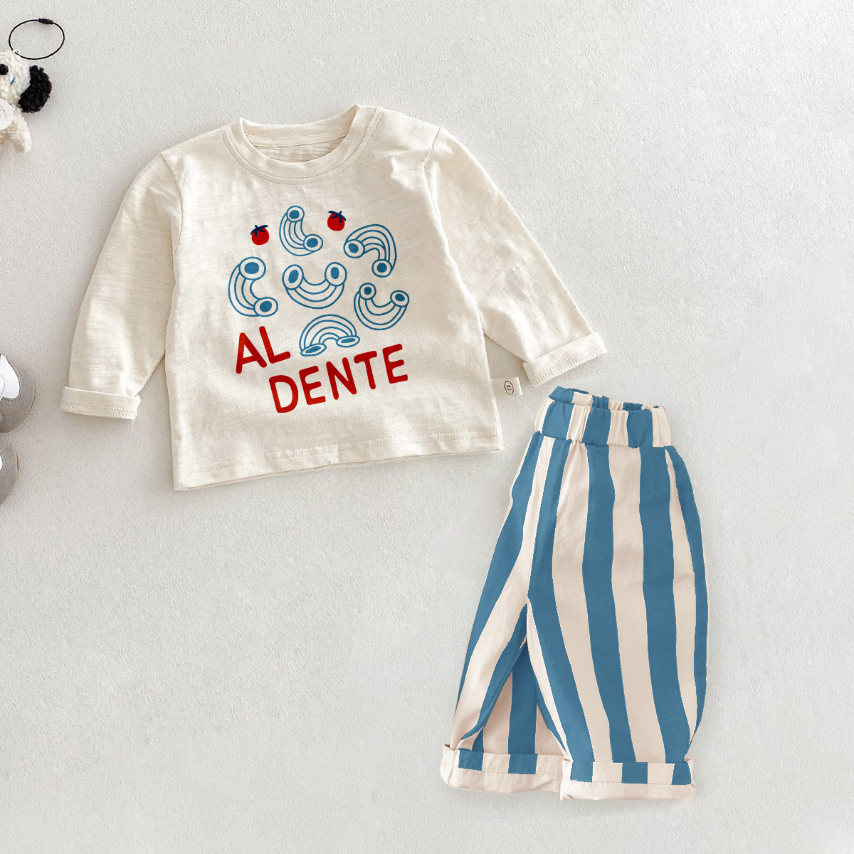 Baby Toddler Alphabet 2-Piece Sweatshirt Set