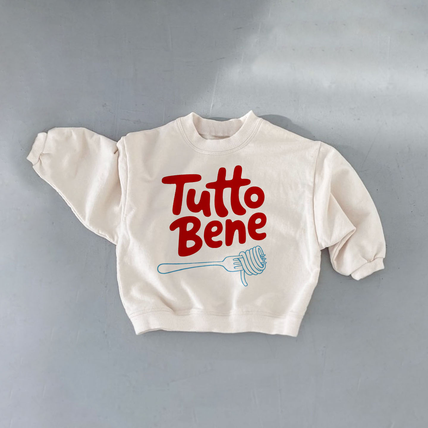 TUTTO BENE Baby Toddler Pasta Sweatshirt