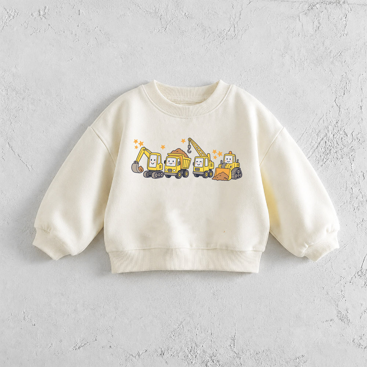Baby & Toddler Construction Vehicle Sweatshirt