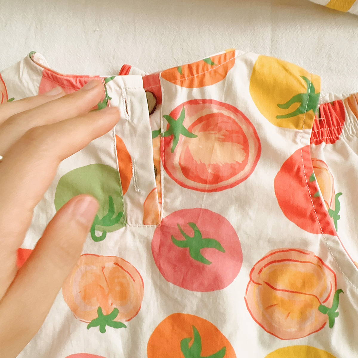 Baby Toddler 2-Piece Colorful Tomatoes Set