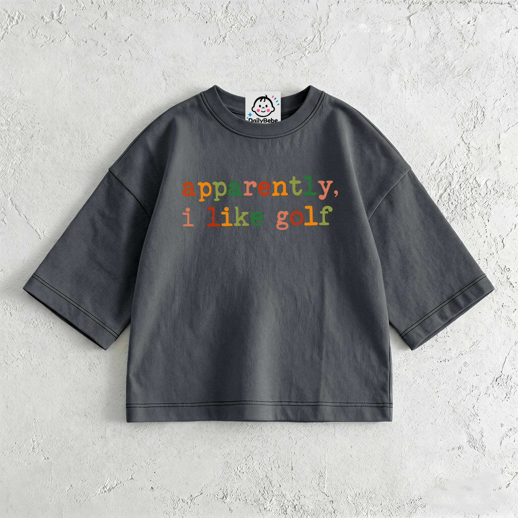 APPARENTLY I LIKE GOLF Baby & Kids T-Shirt (6M-12Y)