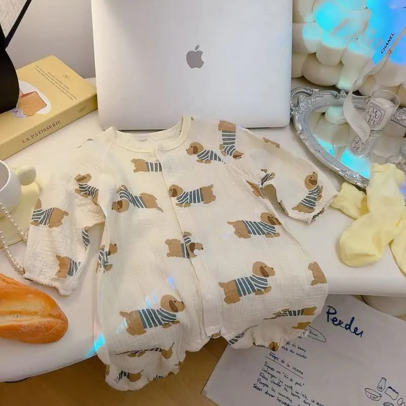 Baby Cute Animal Print Romper