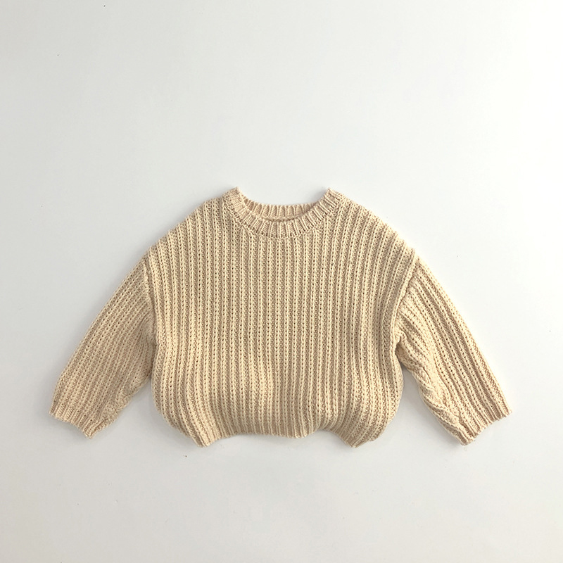 Toddler Handmade Thick Knit Sweater