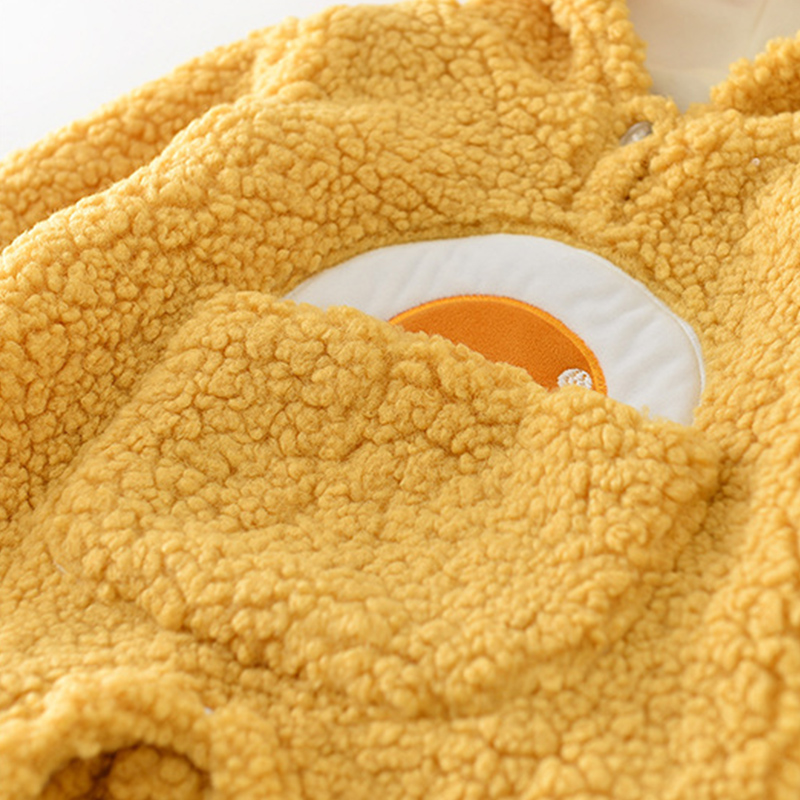 Baby Cute Plush Duck Rainbow Romper