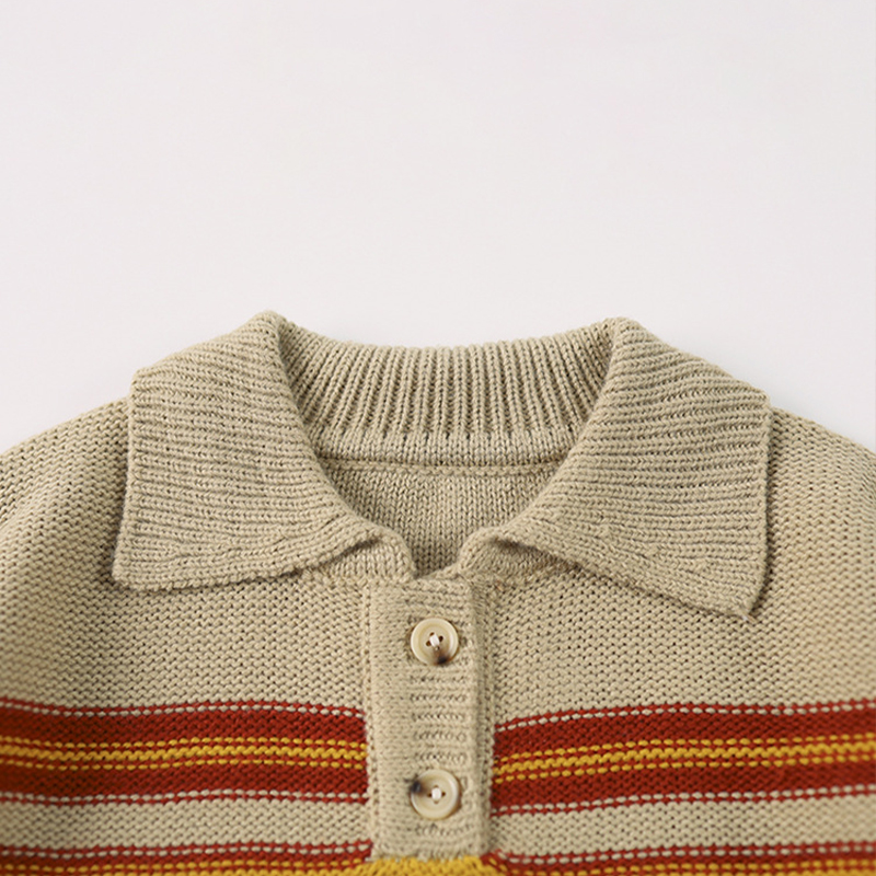 Toddler Pullover Striped Sweater