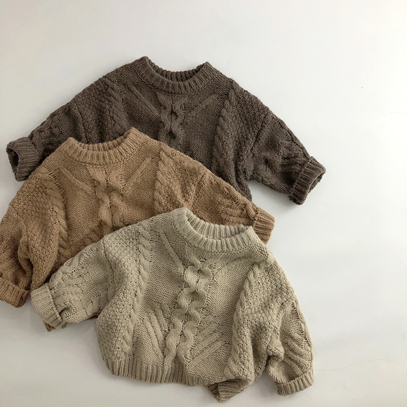 Toddler Twist Thick Knit Sweater
