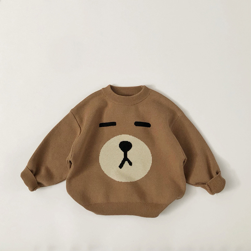 Toddler Emoticon Pullover Sweater