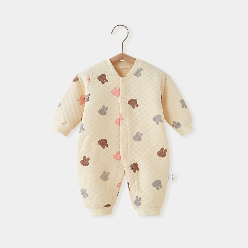Baby Newborn Forest Thickened Romper