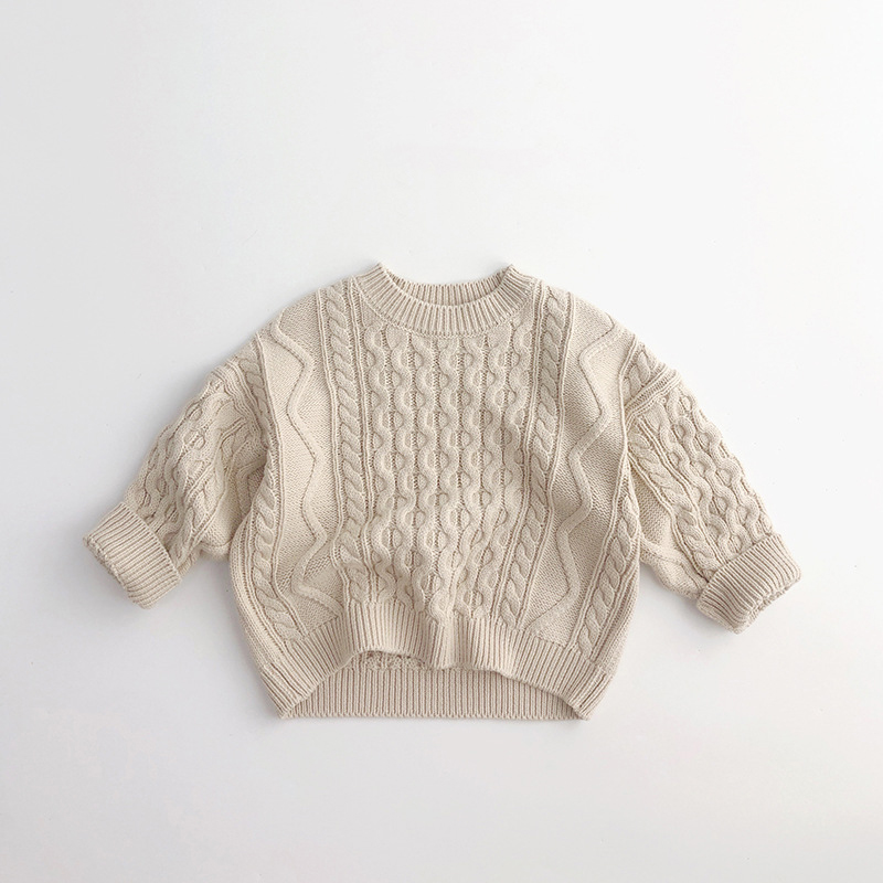 Toddler Retro Twist Pullover Sweater