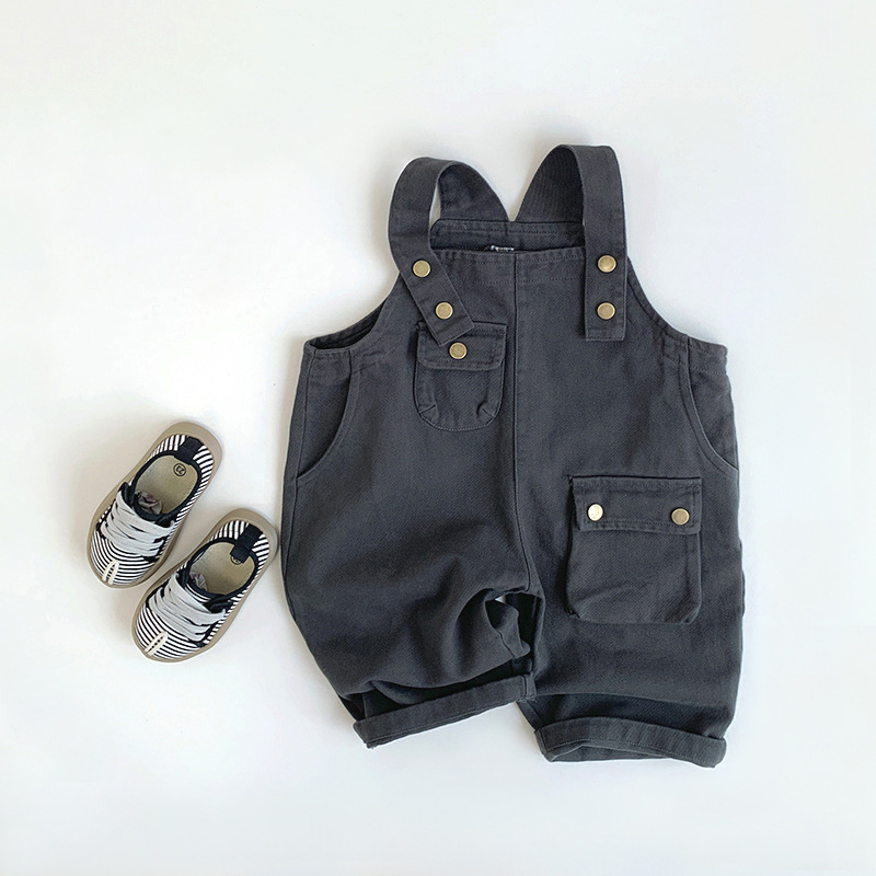 Toddler Retro Pocket Lovely Basic Overalls