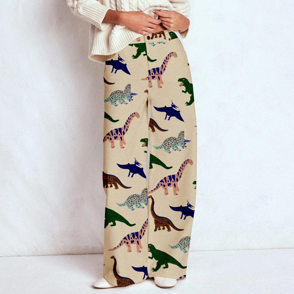 Baby & Kids Dinosaur Print Casual Pants