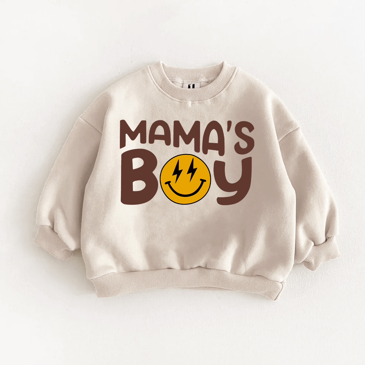 MAMA'S BOY Baby & Kids Smiley Sweatshirt