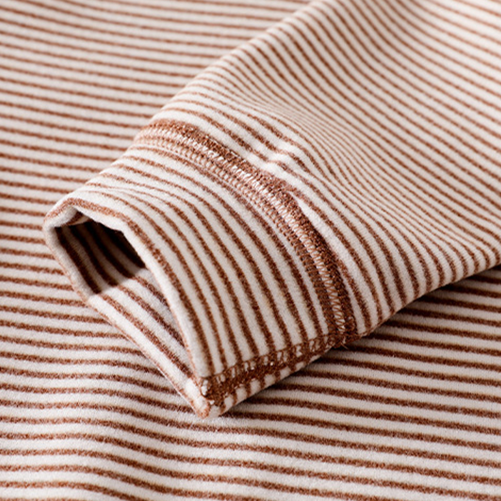 Baby Newborn Bear Stripe Romper