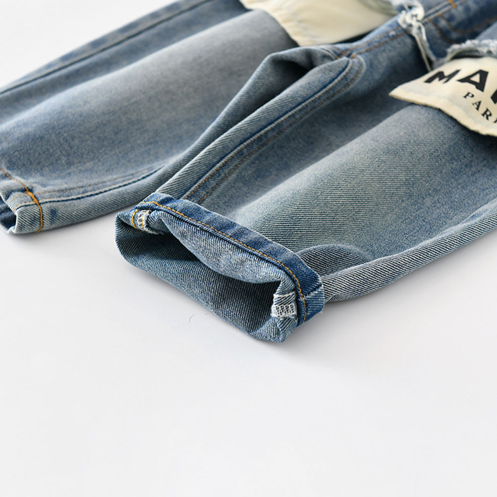 MARCH PARIS Baby Toddler Denim Pants