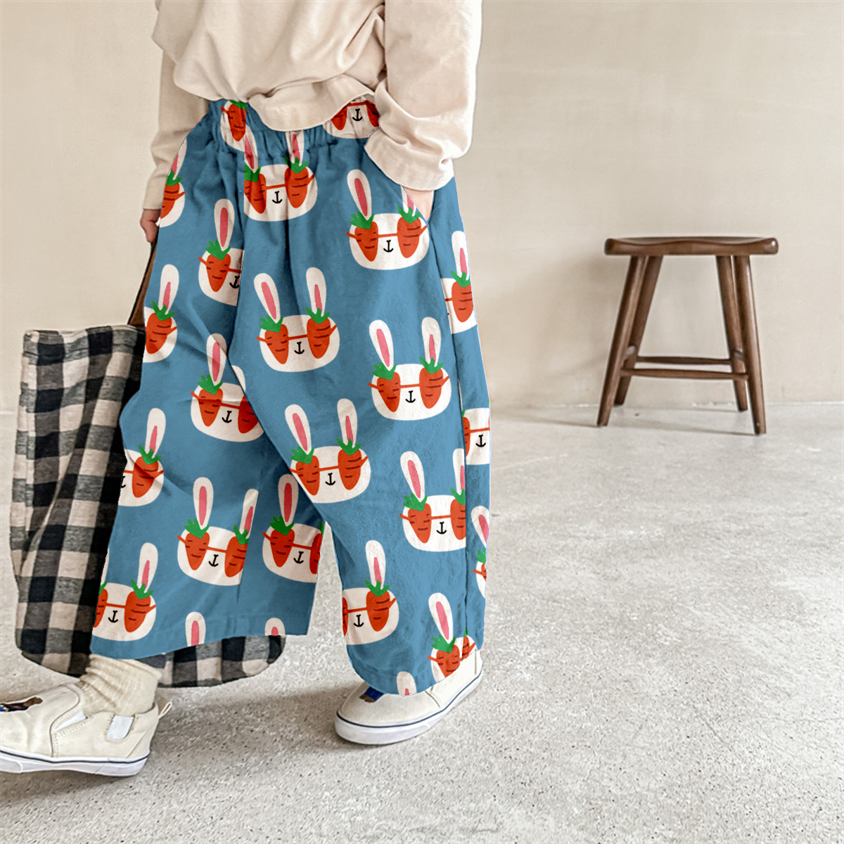 Baby & Kids Rabbit Carrot Sunglasses Print Pants