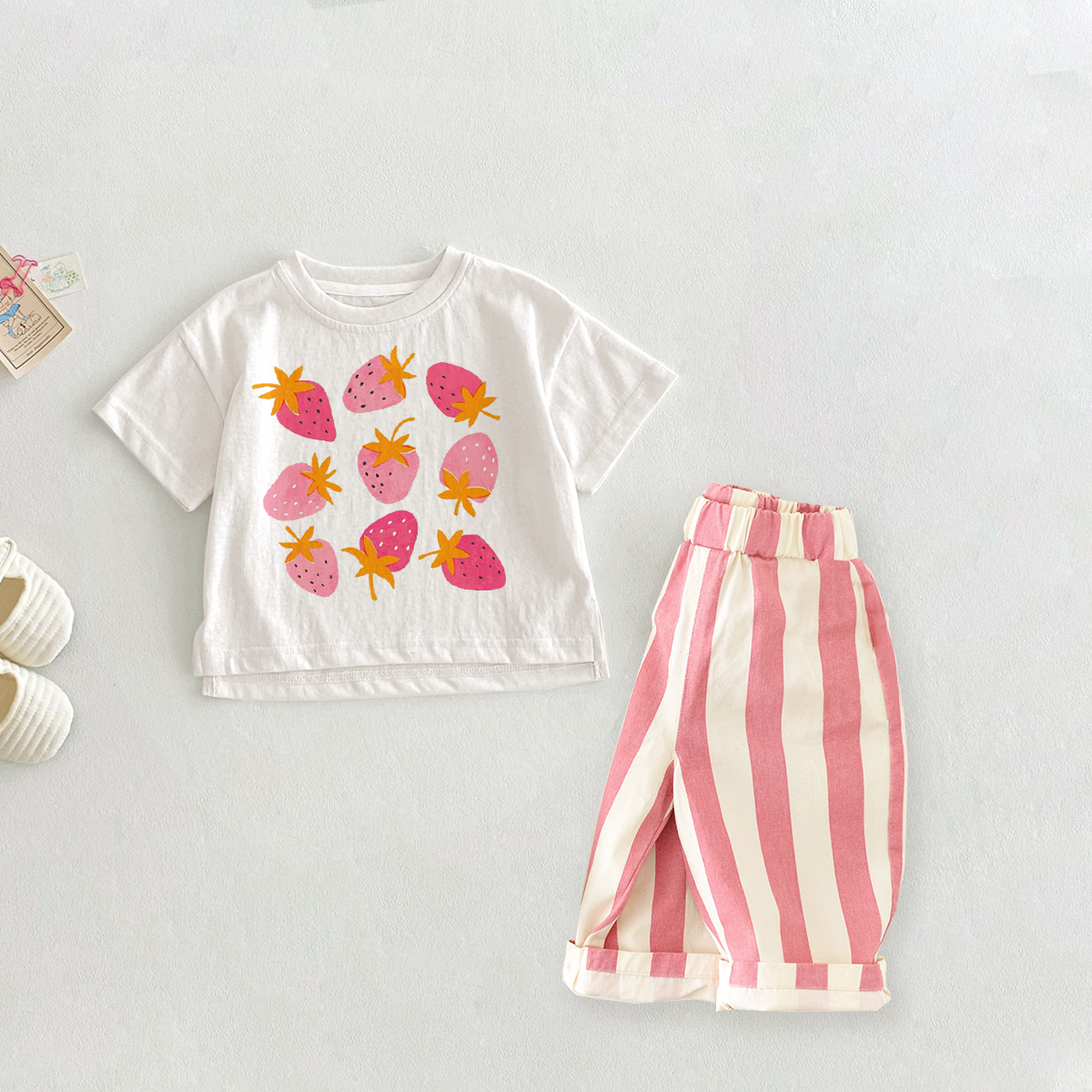 Baby Toddler 2-Piece Strawberry Set