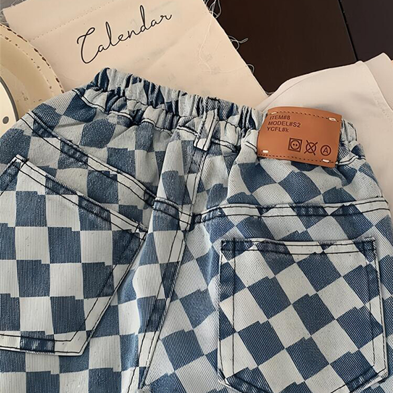 Toddler Diamond Blue Denim Pants