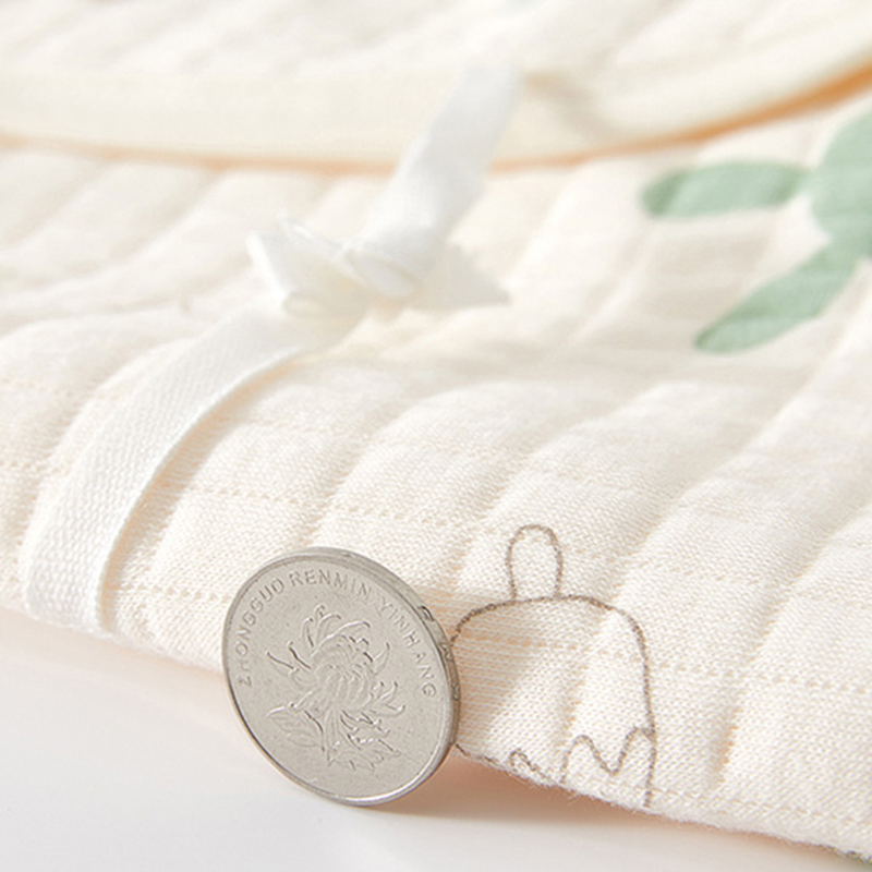 Baby Newborn Colorful Bunny Quilted Romper